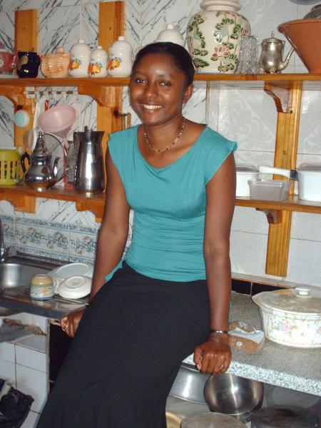 marthe dans la cuisine à ma mère