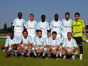 le nouveau OM 2007-2008 : match amical contre Bordeaux